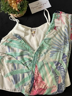 Calça pantalona estam T34 - comprar online