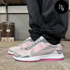 ZOOM PEGASUS GRIS Y ROSA NIKE