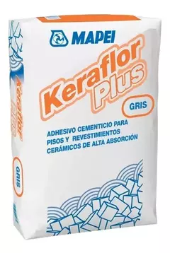 Pegamento Ceramica Adhesivo Keraflor Plus Gris Mapei X 30 Kg. - comprar online