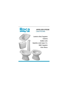 Juego de Baño Capea Italiana Oferta Completo