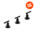 Grifería para Bidet Hidromet Sun Lever Black Mod: 04507