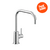 Griferia Hidromet Mini Cucina Monocomando Pico Recto Acabado Cromado