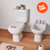 Juego de Baño Ferrum Bari Inodoro + Mochila + Bidet - comprar online