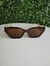 Óculos Emilly - Solar Acetato tartarugado lente marrom com detalhes nas hastes - comprar online
