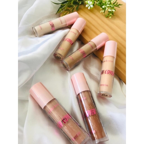 Corretivo High Cover Lua e Neve - cobertura alta