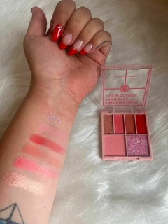 Mini Paleta de Sombras Rainbow My Life - Cantinho da Nanni