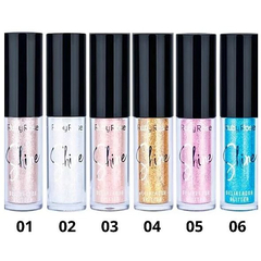 Delineador com Glitter Shine Ruby Rose