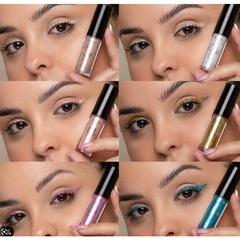 Delineador com Glitter Shine Ruby Rose na internet