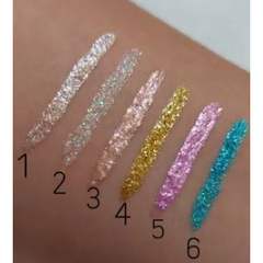 Delineador com Glitter Shine Ruby Rose - comprar online