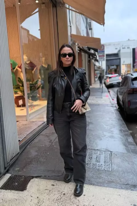 Calça New Mom Black | Esmeral - comprar online