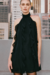 VESTIDO CURTO BABADOS VERTICAIS| ESMERAL na internet