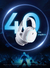 Baseus-Wireless Gaming Headphone com microfone, Bluetooth 5.3, driver de 40mm, 2