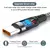 Cabo USB Tipo C para Huawei, Carregamento Super Rápido, 3m, 5m, 8m, Extensão Universal, Samsung, Xiaomi, Oppo, Oneplus, 5A - comprar online