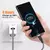 Cabo USB Tipo C para Huawei, Carregamento Super Rápido, 3m, 5m, 8m, Extensão Universal, Samsung, Xiaomi, Oppo, Oneplus, 5A - BDP EXPLODE