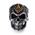 SeuSuk Vintage Anel Maçônico Do Crânio Punk Man's De Personalidade Masculina De Alta Qualidade