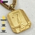 Imagem do Colar Cordão De Moeda Antiga Corrente de Masculino Cadeado Pingente Cassino Numero 7 Top de ouro 18K