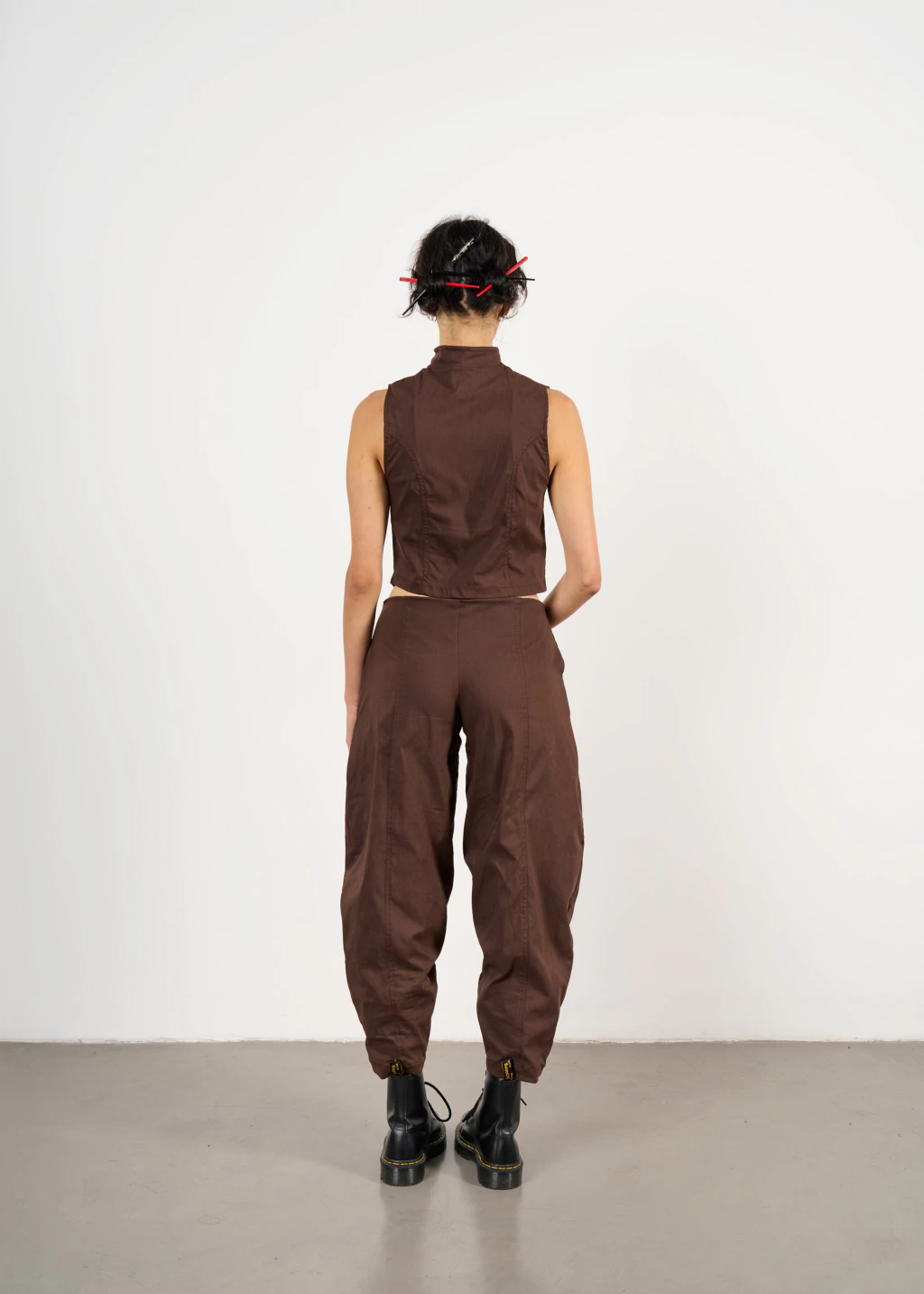 Pantalon Asia Chocolate