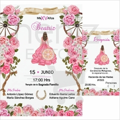 Invitaciones XV Años Vaqueras Rosa en internet