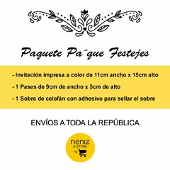 Invitaciones Bautizo 12 - comprar en línea