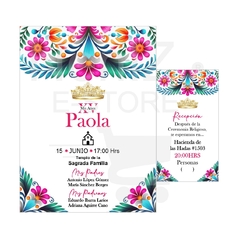 Invitaciones XV Años Mexicanas - Neniz E-store