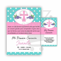 Invitaciones Primera Comunión Niña - comprar en línea