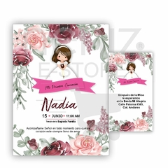 Invitaciones Primera Comunión Niña - Neniz E-store
