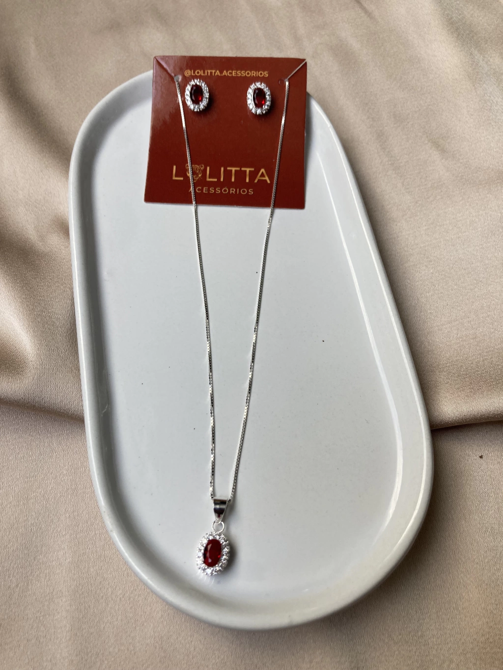 Conjunto inspiração rubi