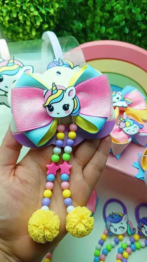 Laço Unicórnio Divertido