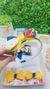 Kit Volta às Aulas - Azul Marinho com Amarelo na internet