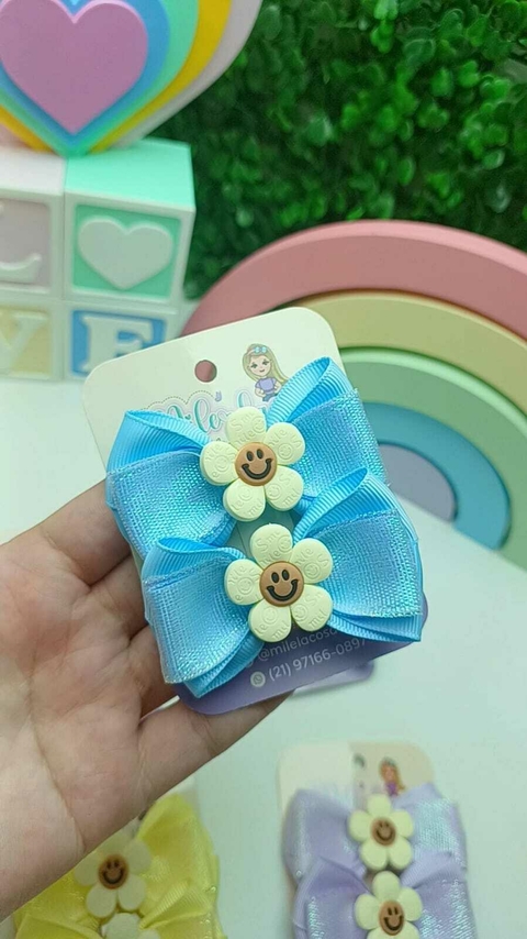 Parzinho Holográfico Florzinha