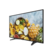 Monitor Hikvision DS-D5043QE de 42.5 pulgadas mostrando imágenes en alta definición de frutas cítricas y piña