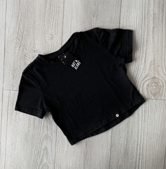 Remera crop