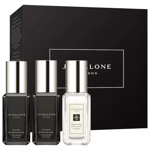 Jo Malone London Mini Woody Cologne Intense Gift Set *Preorder* - comprar en línea
