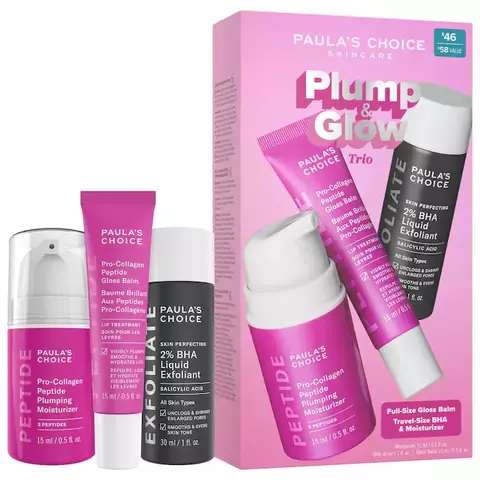 Paula's Choice Plump & Glow 3-Step Kit for Clear, Firm Skin *Preorder* - comprar en línea