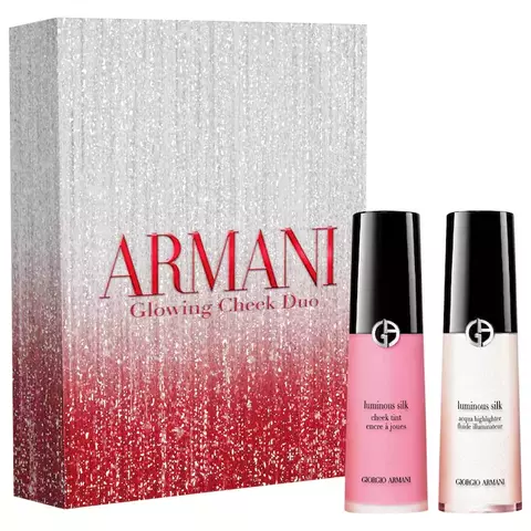 Armani Beauty Glowing Cheek Liquid Blush & Highlighter Gift Set *Preorder* - comprar en línea