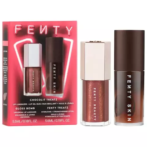 Fenty Beauty by Rihanna Chocolit Treatz Lip Luminizer + Lip Oil Duo *Preorder* - comprar en línea