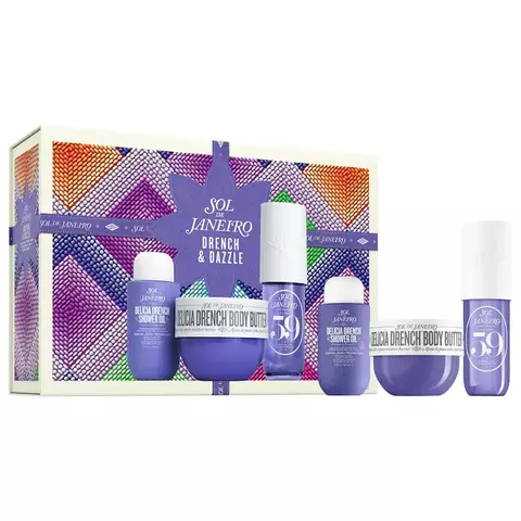 Sol de Janeiro Drench & Dazzle Delícia Drench™ Body Routine Gift Set *Preorder* - comprar en línea