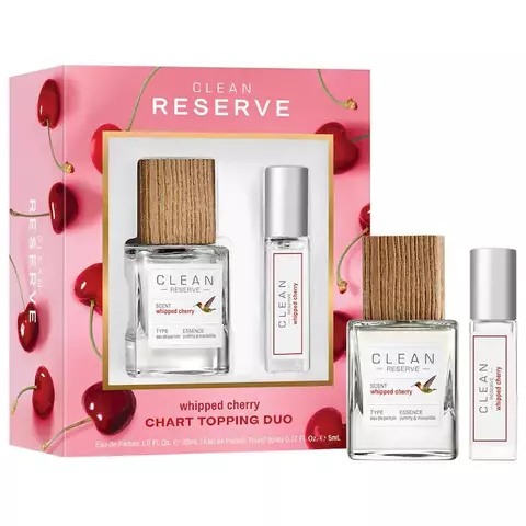 CLEAN RESERVE Mini Whipped Cherry Eau de Parfum Chart Topping Duo Gift Set *Preorder* - comprar en línea