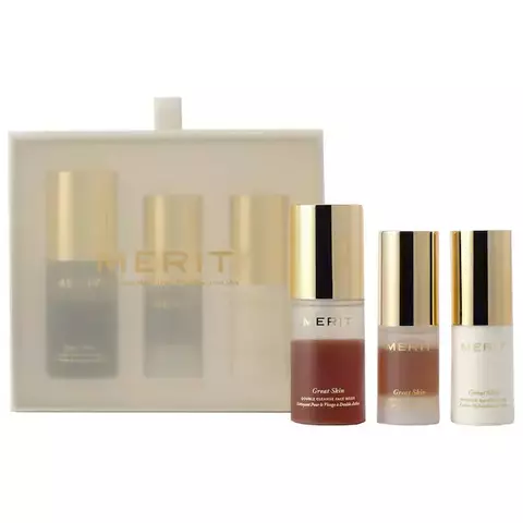 Merit Mini Great Skin Skincare Essentials Gift Set *Preorder* - comprar en línea