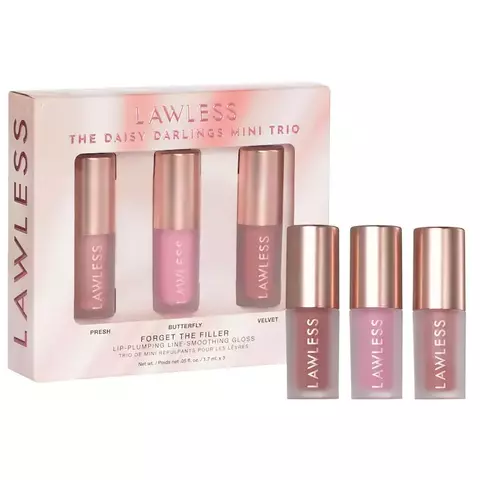 Lawless Mini Daisy Darlings Lip-Plumping Lip Gloss Trio *Preorder* - comprar en línea
