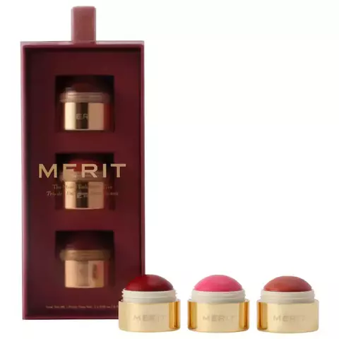 Merit The Mini Flush Blush Balm Trio *Preorder* - comprar en línea
