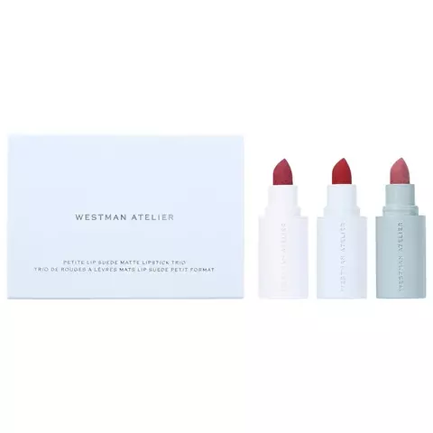 Westman Atelier Mini Lip Suede Hydrating Matte Lipstick Trio Gift Set *Preorder* - comprar en línea