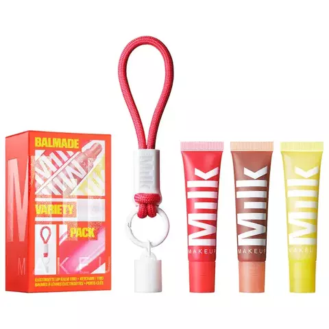 Milk Makeup Balmade Variety Pack Hydrating Lip Balm & Keychain Gift Set *Preorder* - comprar en línea