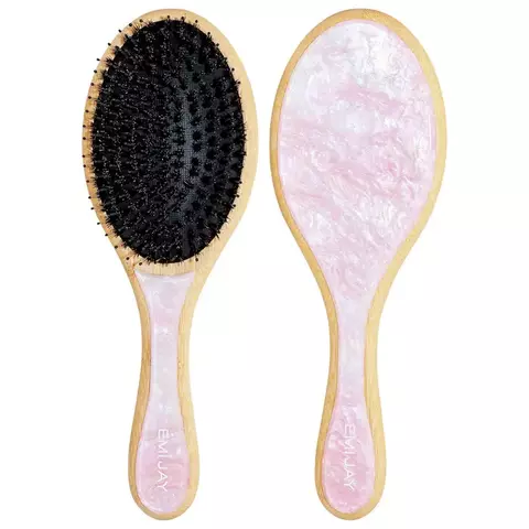 Emi Jay Flat Hair Brush in Pink Sugar *Preorder* - comprar en línea