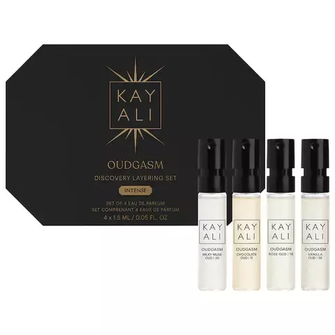 KAYALI Oudgasm Discovery Layering Sampler Perfume Set *Preorder* - comprar en línea