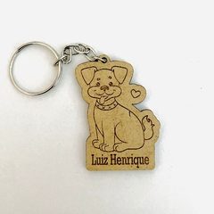 Chaveiros Cachorro para Lembrancinhas de Aniversário em MDF - comprar online