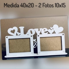 Porta Retrato Dia dos Namorados em MDF - comprar online