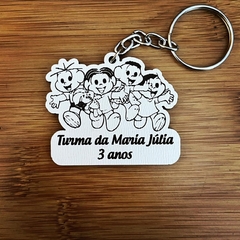 Chaveiros Turma da Mônica para Lembrancinhas de Aniversário em MDF