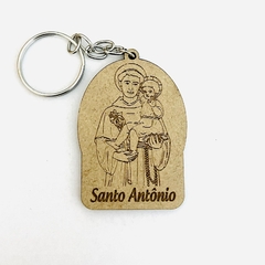 Chaveiros Santo Antônio para Lembrancinhas Religiosas em MDF - comprar online