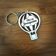 Kit MDF Chaveiros Balão – Lembrancinhas Personalizadas Chá de Bebê